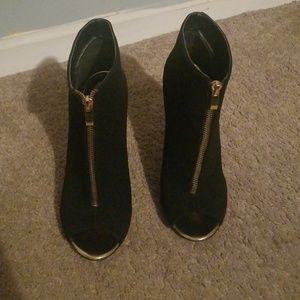Charlotte Russe black booties
